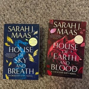 Sarah J. Maas Book Set - House of Sky and Breath & House of Earth and Blood